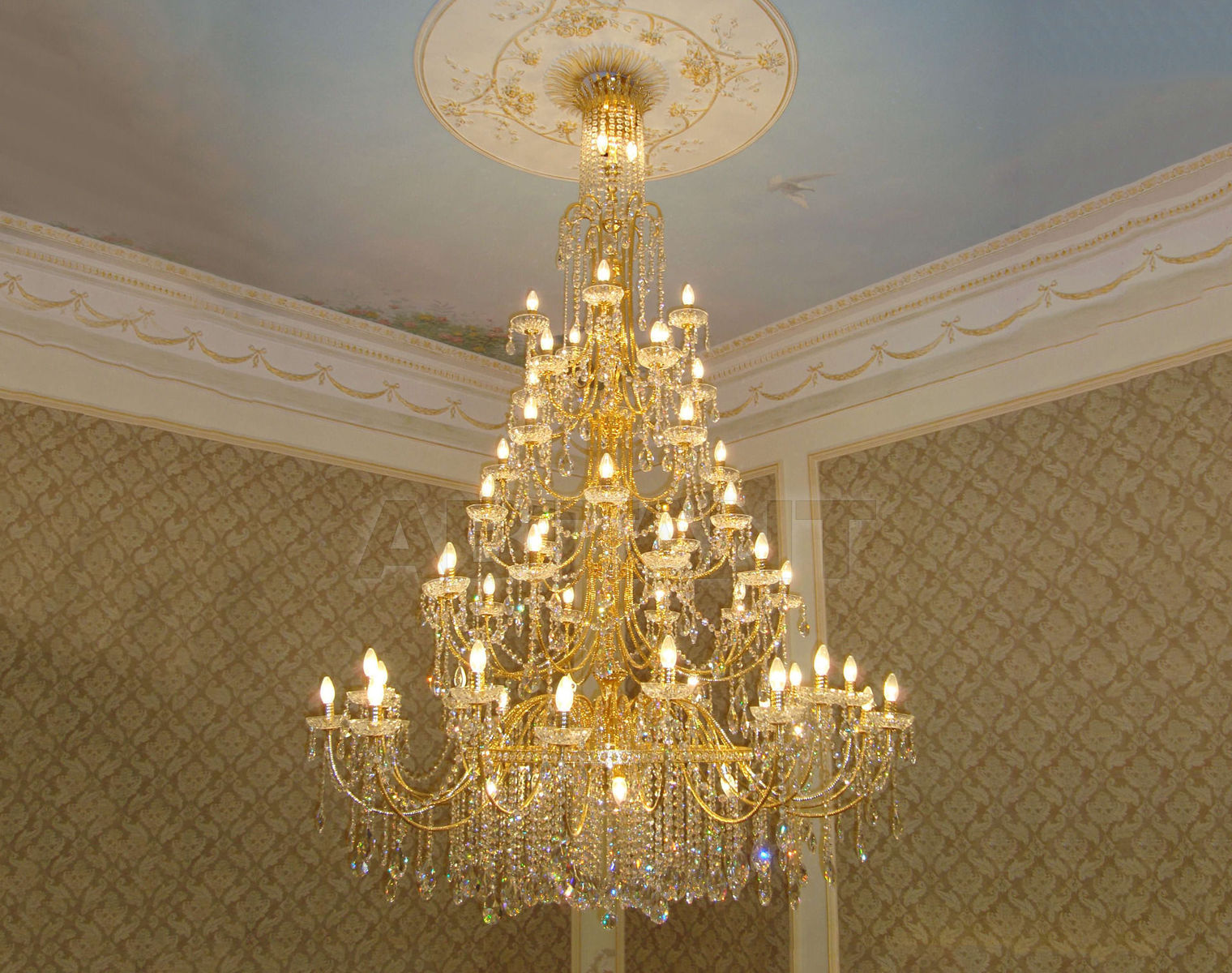 Купить Люстра Arredo Luce Luxury Crystal 702/68