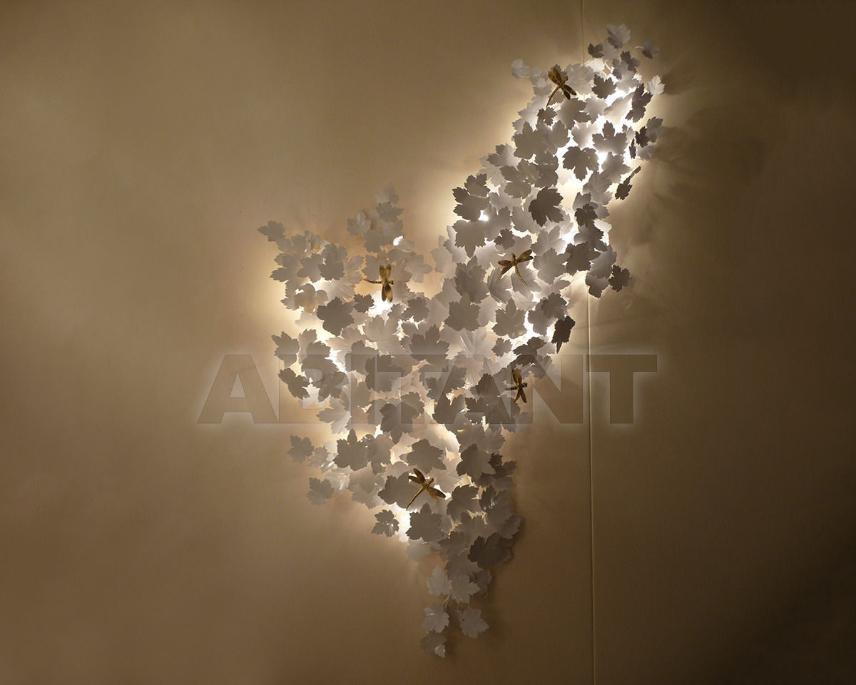 Купить Светильник настенный Art et Floritude Feuilles De Vigne - Vine Leaves A031.12