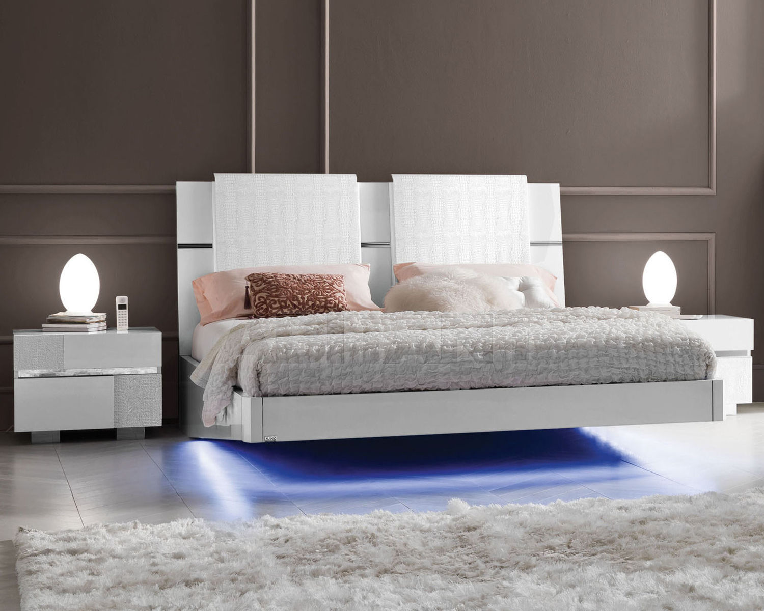 Купить Кровать Caprice Status srl. Night CABWHLT02 CABWCIM01