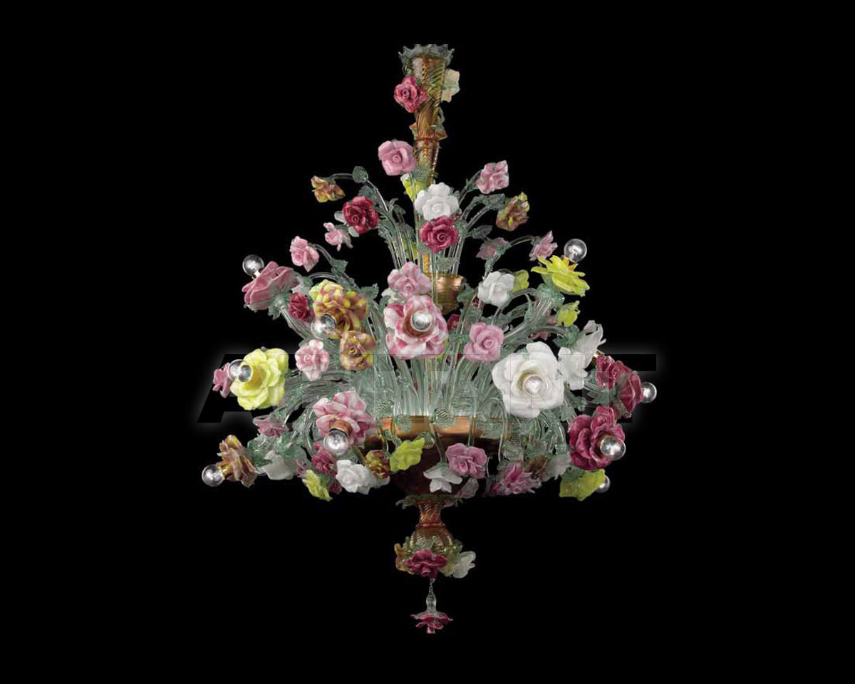 Купить Люстра Vetreria Aristica ROSA Floreali ROSETO