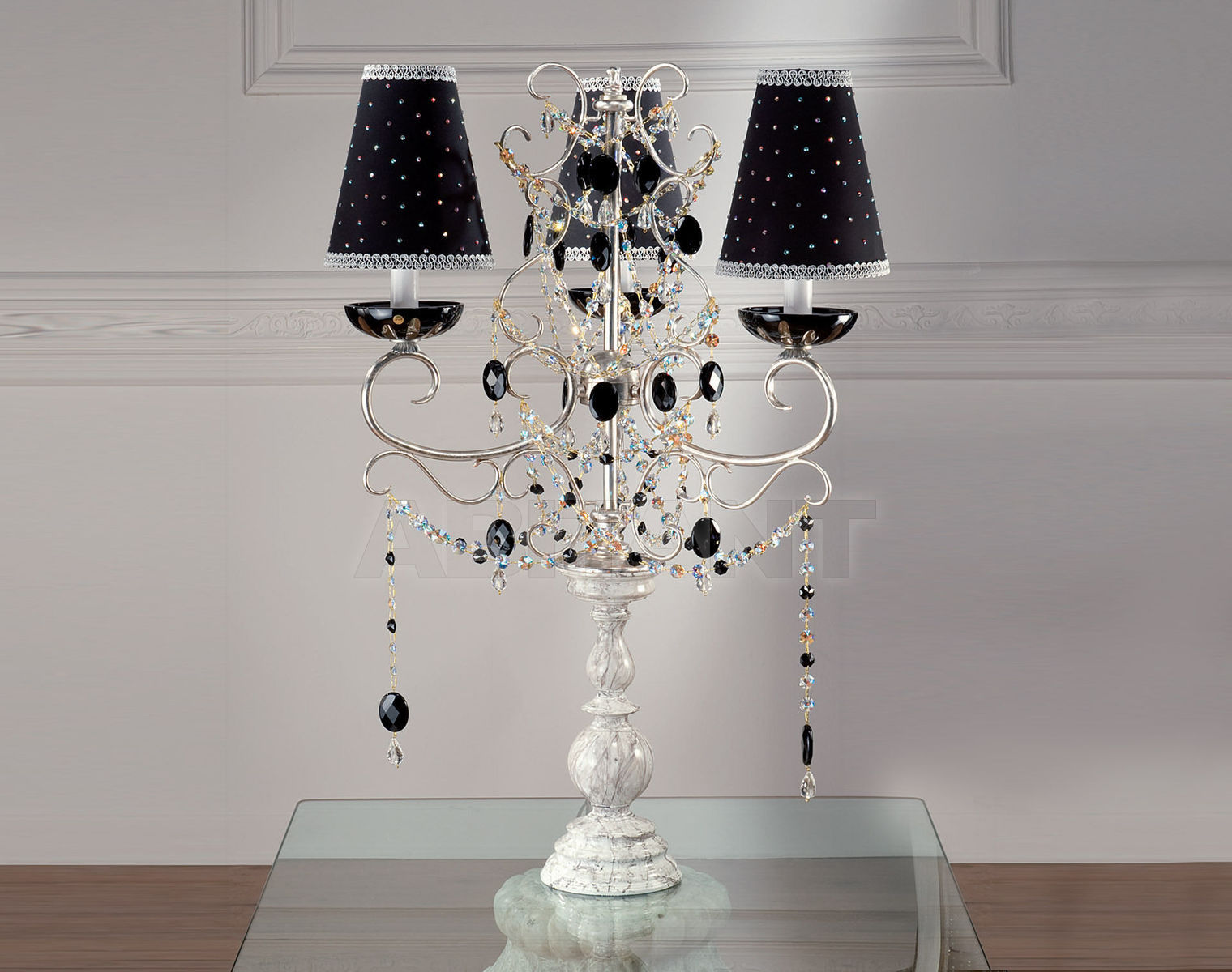Купить Лампа настольная Pataviumart  Gioielli Di Luce TL2600/03AU