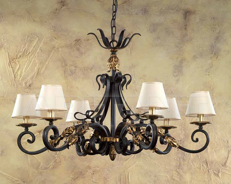 Купить Люстра Bismark Effe.Bi Ferro Battuto Artistico s.r.l. Lighting L-490