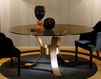 Стол обеденный Dom Edizioni Table MASSIMO Glass dinner table Ар-деко / Ар-нуво / Американский