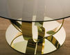 Стол обеденный Dom Edizioni Table ANDREW Glass dinner tabl Ар-деко / Ар-нуво / Американский
