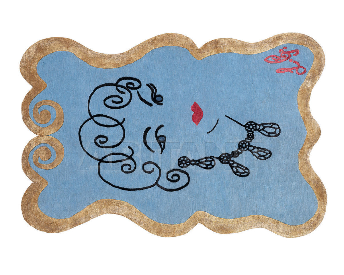 Купить Ковер дизайнерский The Rug Company Lulu Guinness Glamour Girl