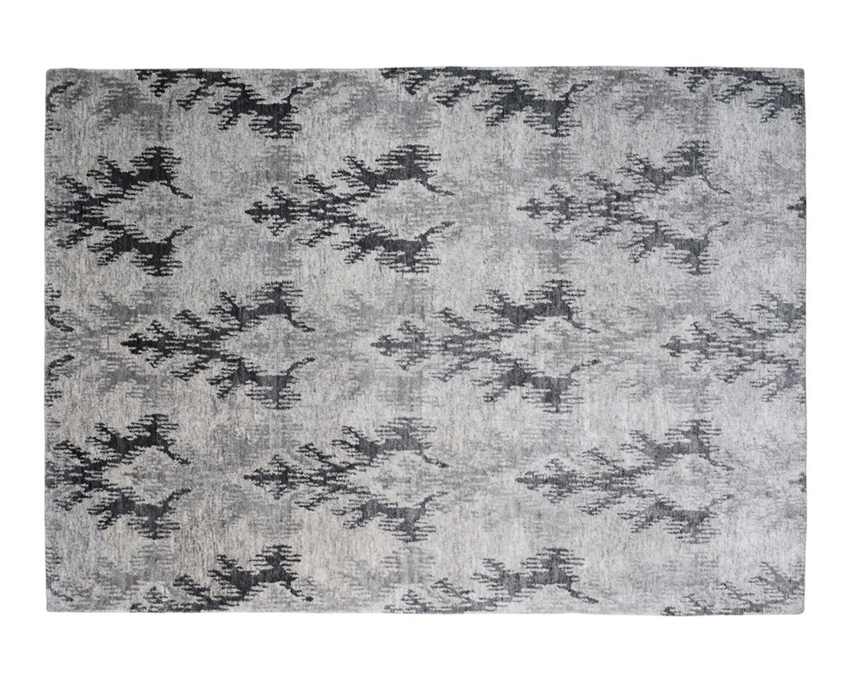 Купить Ковер классический The Rug Company The Rug Company Ikat Bamboo Charcoal