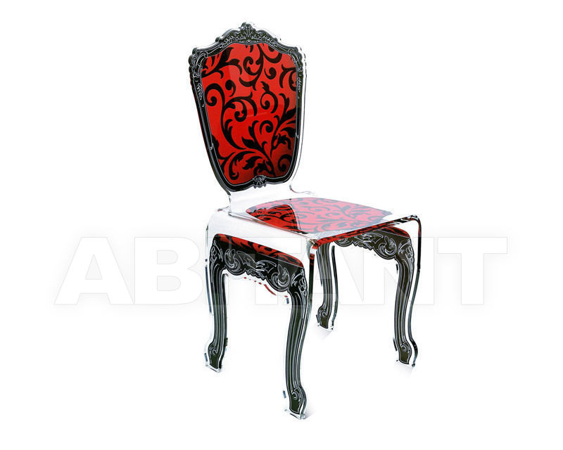 Купить Стул Acrila Baroque Baroque Chair  Rouge motifs floral
