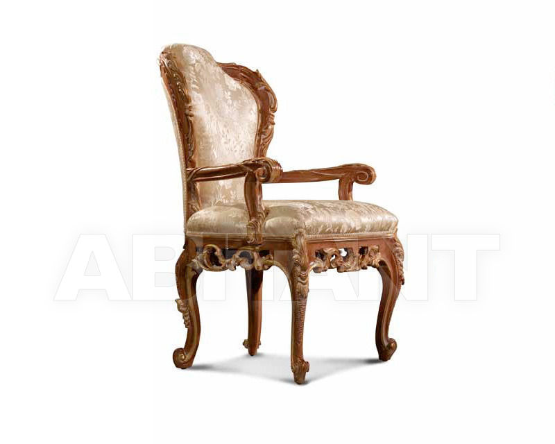 Купить Стул с подлокотниками Rampoldi Creations  Domus Aurea AST 20