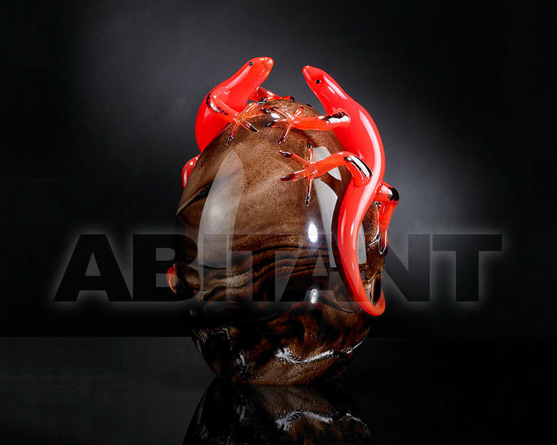 Купить Интерьерная миниатюра Egg with 2 geckos VGnewtrend Home Decor 5001622.70