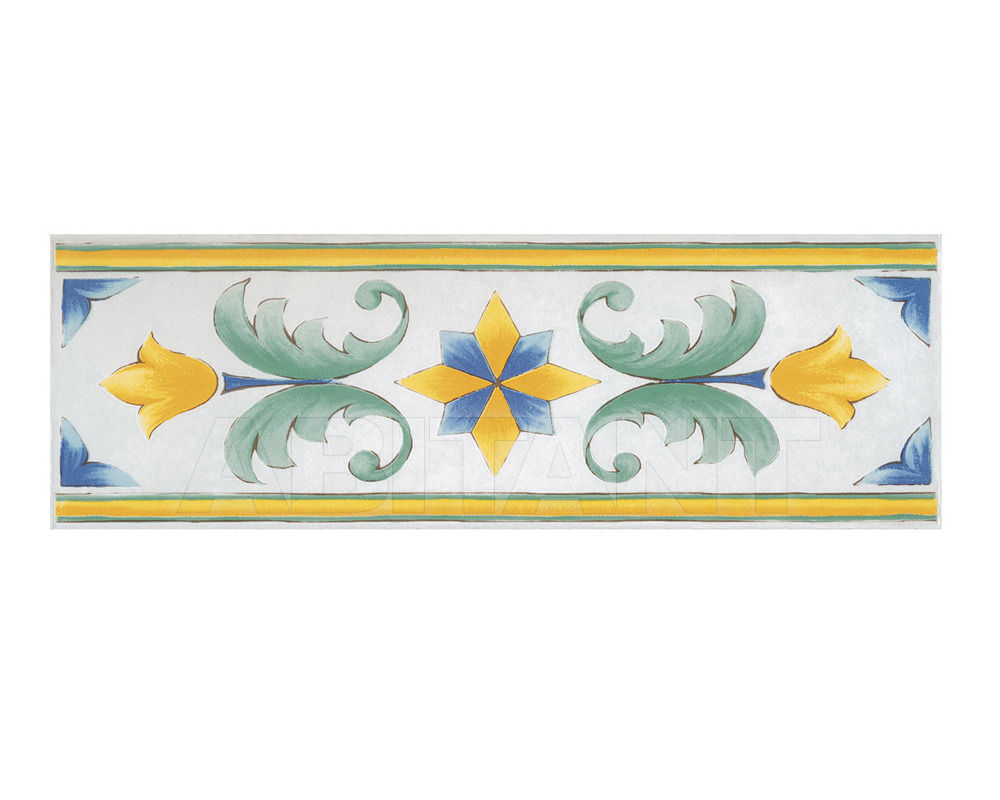 Купить Бордюр RIGGIOLE NAPOLETANE Savoia Italia SPA Mediterraneo SLMA357