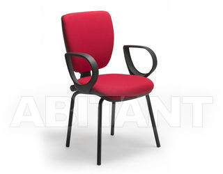 Стул с подлокотниками DOLLY Rosi Operative DY263+BR03
