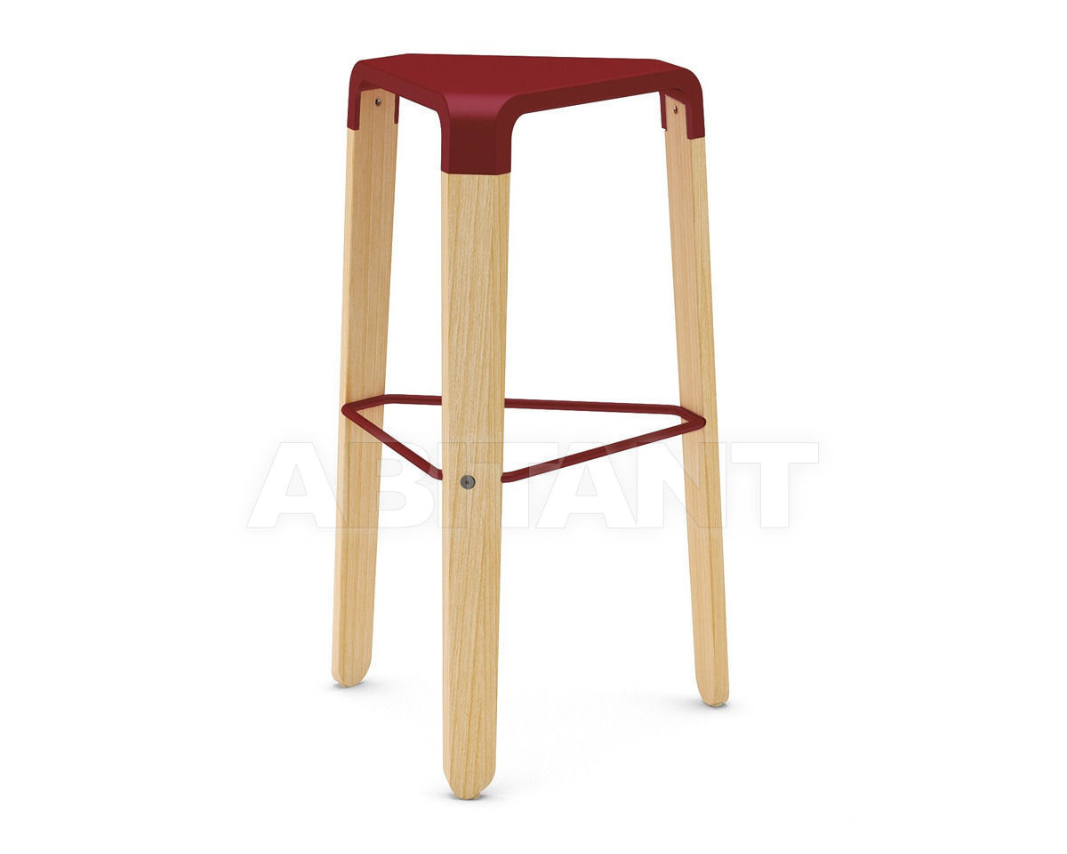 Барный стул бордовый Infiniti Design PICAPAU BAR STOOL , Москва