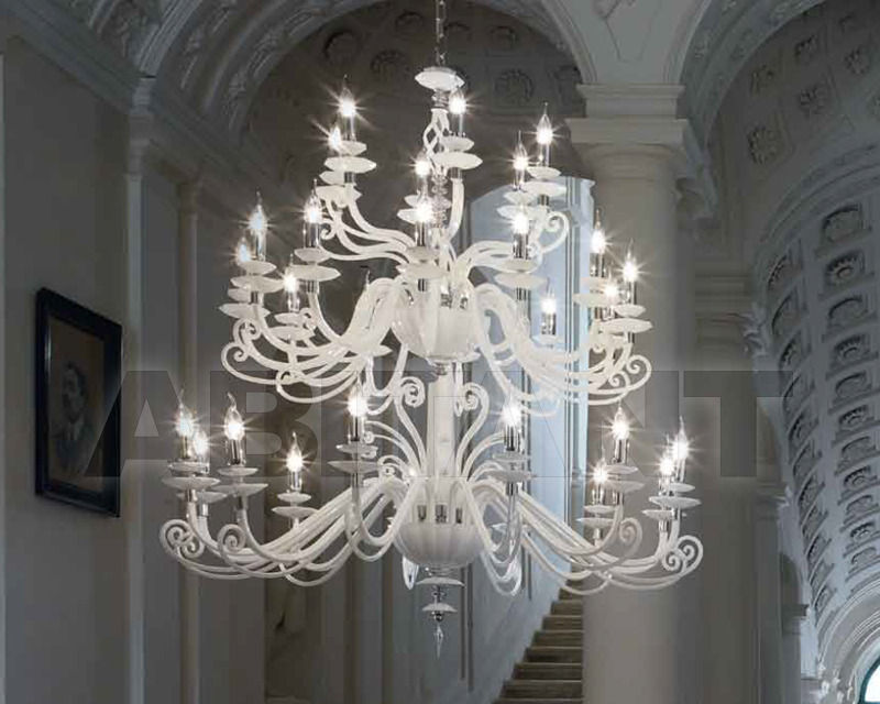 Купить Люстра Euroluce Lampadari  Elite Alicante white L12+12+6