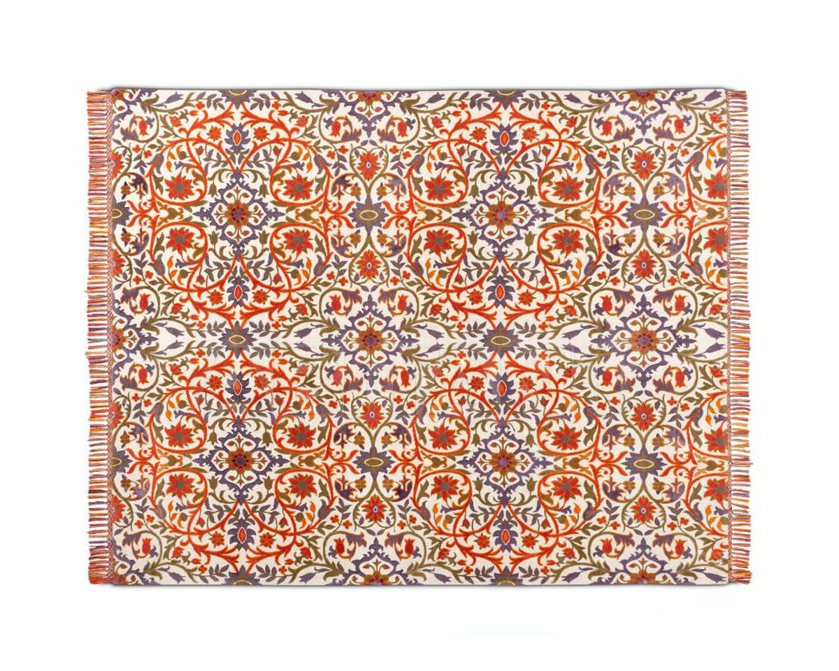 Купить Килим Rug Star I Am Classic Tibetan Pop Ashan No. 01 | White | SilkFringes