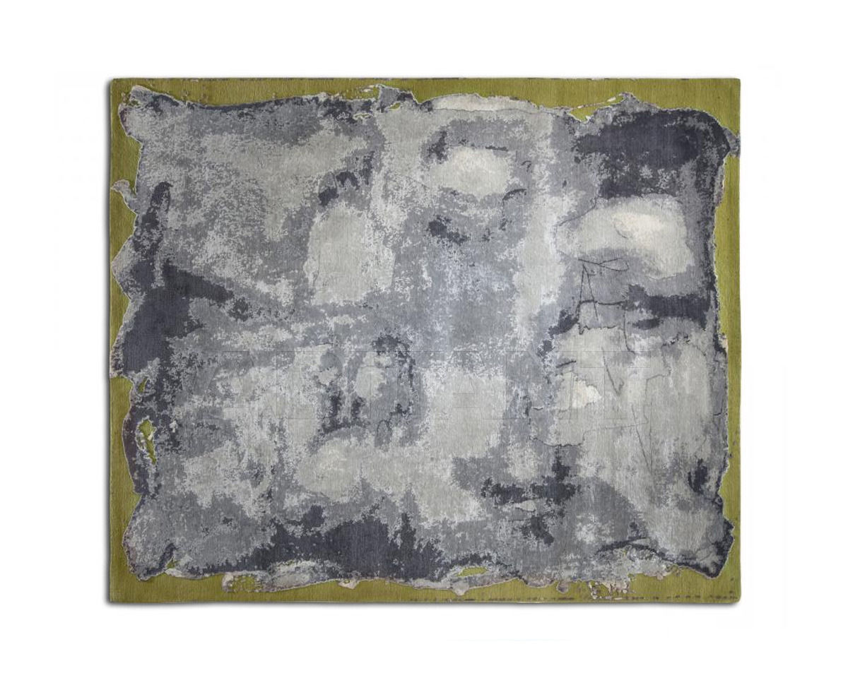 Купить Ковер дизайнерский Rug Star Love Stories Mono No. 04 | Grey on OliveYellow 
