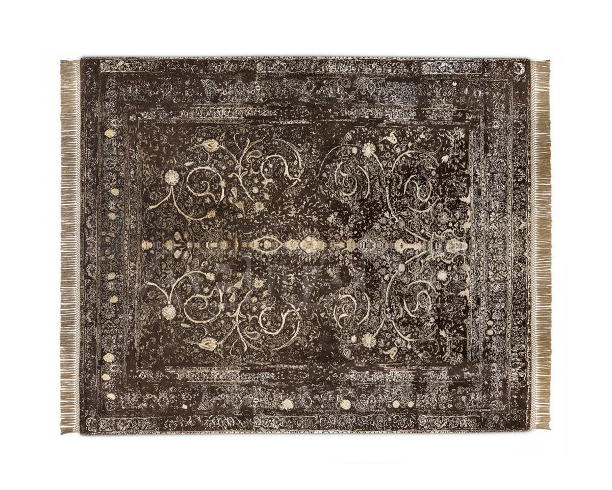 Купить Ковер современный Rug Star Persia/rajasthan Rajasthan No. 09 | SilverToffee on NaturalBrown