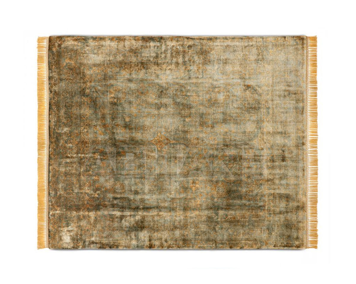 Купить Ковер современный Rug Star Persia/rajasthan Rajasthan Supreme No. 17 | LessObviousGold on GreyGreen 