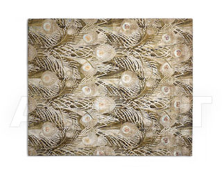 Ковер дизайнерский Rug Star Oxidized Belle Époque Feathers | DeepPurple
