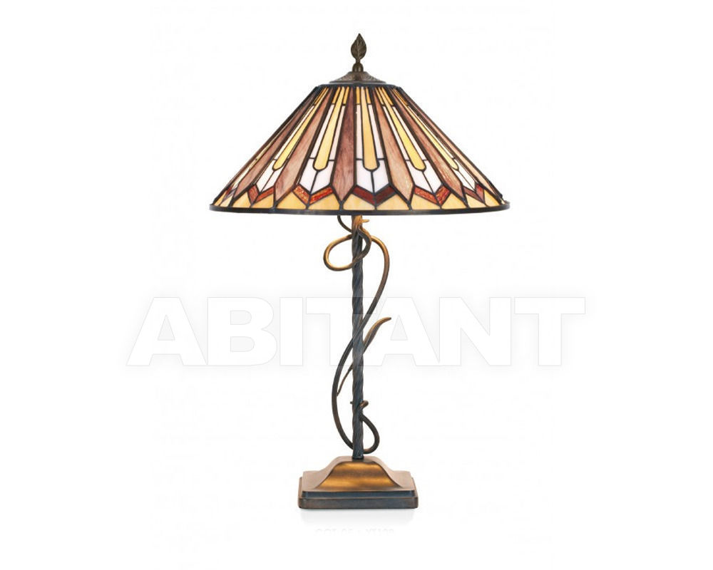Купить Лампа настольная Artistar Tiffany COT-05+YTI0P