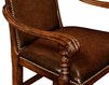Стул с подлокотниками Jonathan Charles Fine Furniture Country Farmhouse 493946-AC-WAL-L005 Лофт / Фьюжн / Винтаж / Ретро