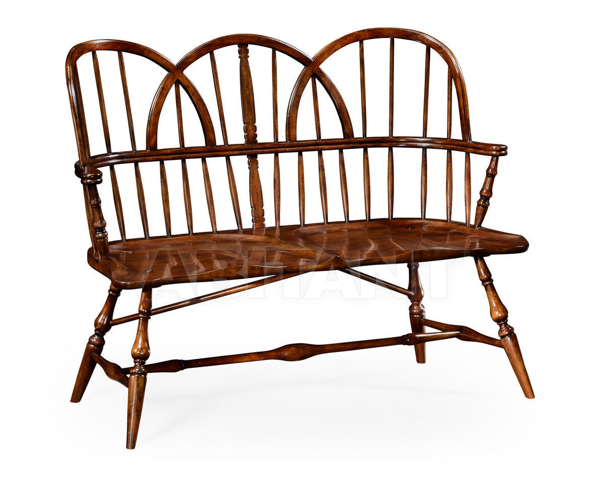 Купить Скамейка Windsor Jonathan Charles Fine Furniture Country Farmhouse 492564-WAL