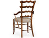 Стул с подлокотниками Yoke Jonathan Charles Fine Furniture Huntingdon 494908-AC-CFW-F001 Лофт / Фьюжн / Винтаж / Ретро