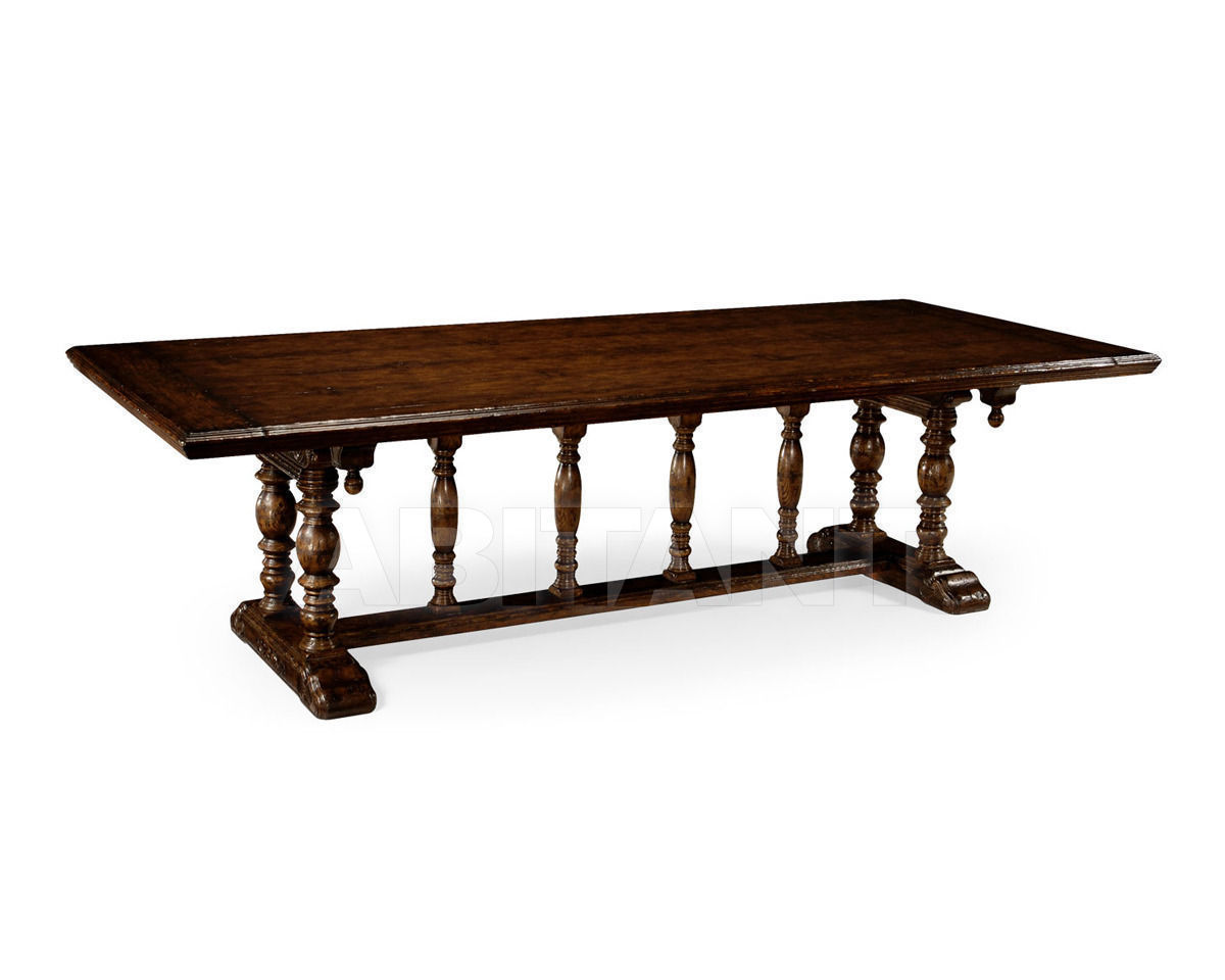 Купить Стол обеденный Elizabethan Jonathan Charles Fine Furniture Tudor Oak 493173-108L-TDO
