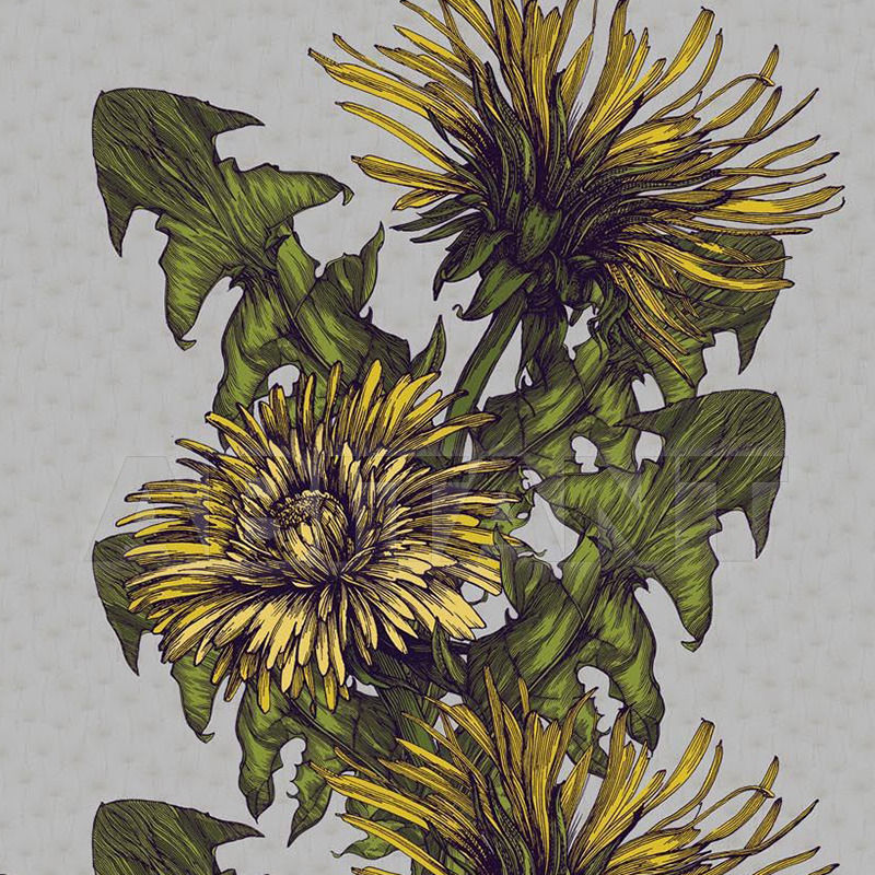 Купить Портьерная ткань DANDELION ORIGINAL Timorous beasties Darwin DIGI/DLION/WV/ORG/A