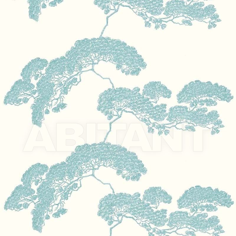 Купить Портьерная, обивочная ткань JAPANESE TREE - PALE BLUE Timorous beasties Indochine JAPT/LU/04/PB