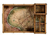 Аксессуар Travel trunk Jonathan Charles Fine Furniture Voyager 494807-L002  Лофт / Фьюжн / Винтаж / Ретро