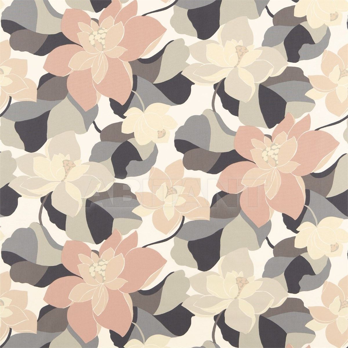 Купить Портьерная ткань Pebble/Graphite/Jasmine  Style Library Soul NSOU120280