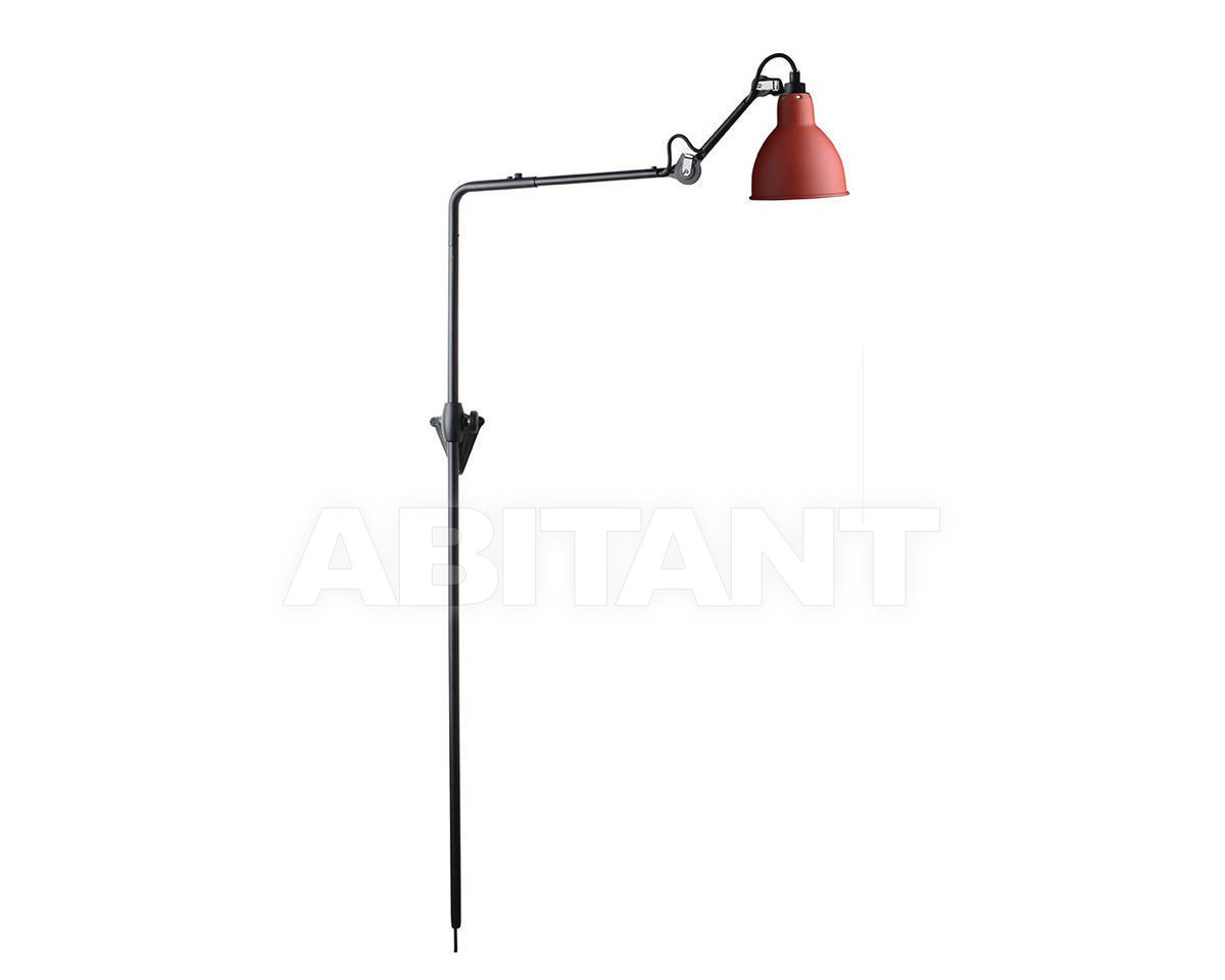 Купить Светильник настенный La Lampe Gras by DCW éditions GRAS LAMPS 216 BL-RED