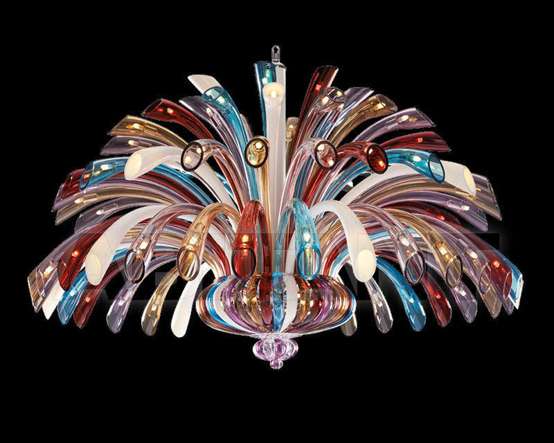Купить Люстра SUPER DA VINCI MULTICOLOR Iris Cristal 2015 640186