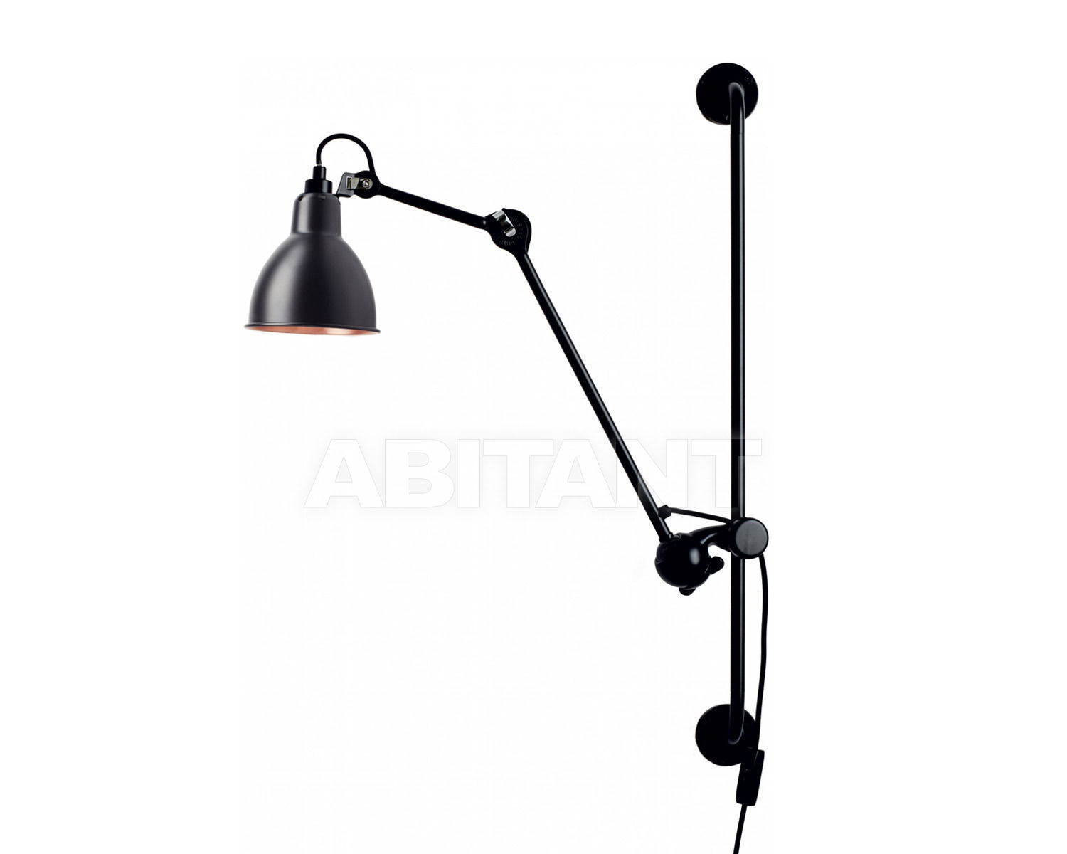 Купить Светильник настенный La Lampe Gras by DCW éditions GRAS LAMPS 210 BL-BL-COP