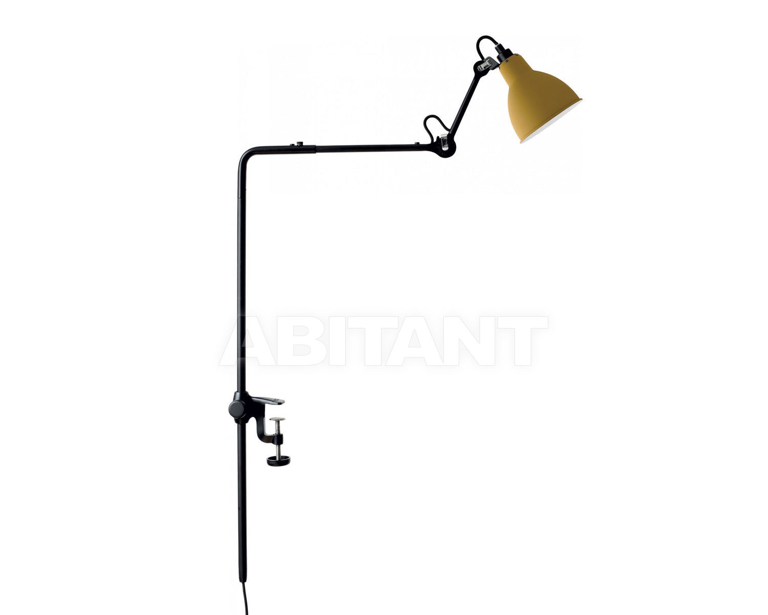 Купить Светильник настенный La Lampe Gras by DCW éditions GRAS LAMPS 226 BL-YELLOW