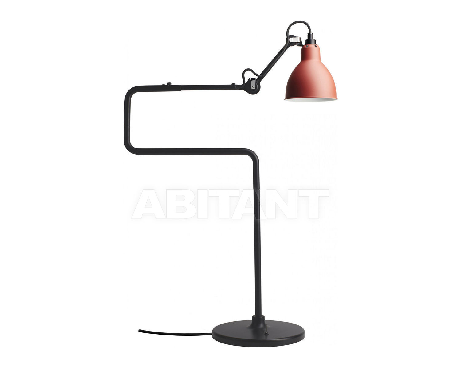 Купить Лампа настольная La Lampe Gras by DCW éditions GRAS LAMPS 317 BL-RED