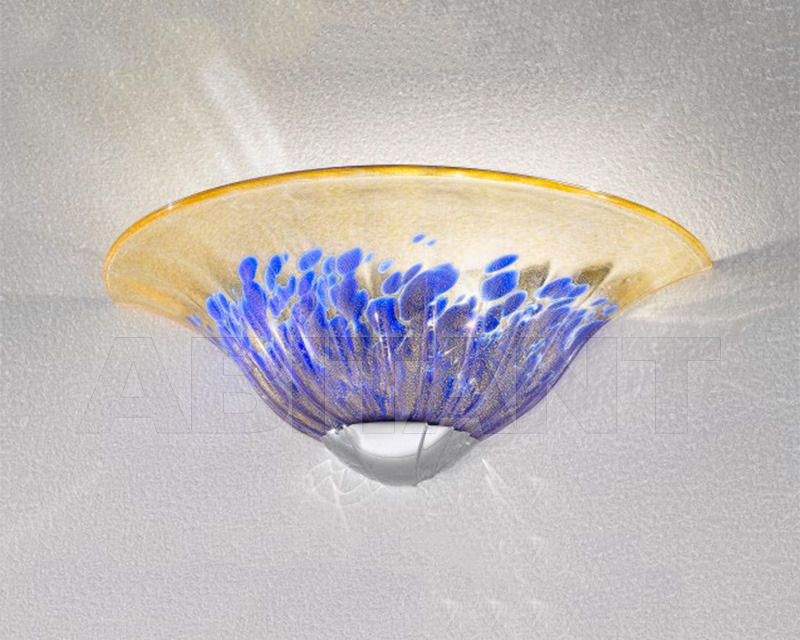 Купить Светильник настенный OR Illuminazione s.r.l.  Murano 1008/A AMBRA-BLU-ORO