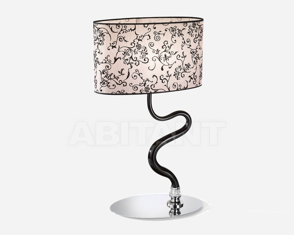 Купить Лампа настольная OR Illuminazione s.r.l.  Murano 1001/LG CR NERO