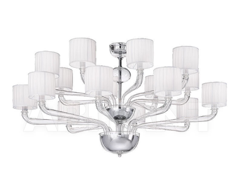 Купить Люстра OR Illuminazione s.r.l.  Murano 1009/8+8 PA CR CRISTALLO