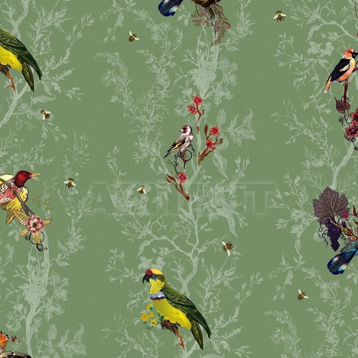 Купить Флизелиновые обои BIRDS N BEES Timorous beasties Ruskin RUS/BNB/MICA/05
