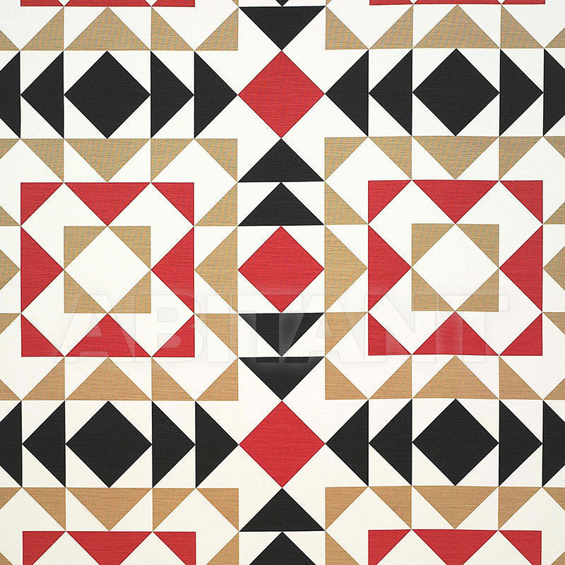 Купить Портьерная, обивочная ткань FEZ Rojo/Negro Gastón y Daniela Lisboa Collection GDT 4896 001