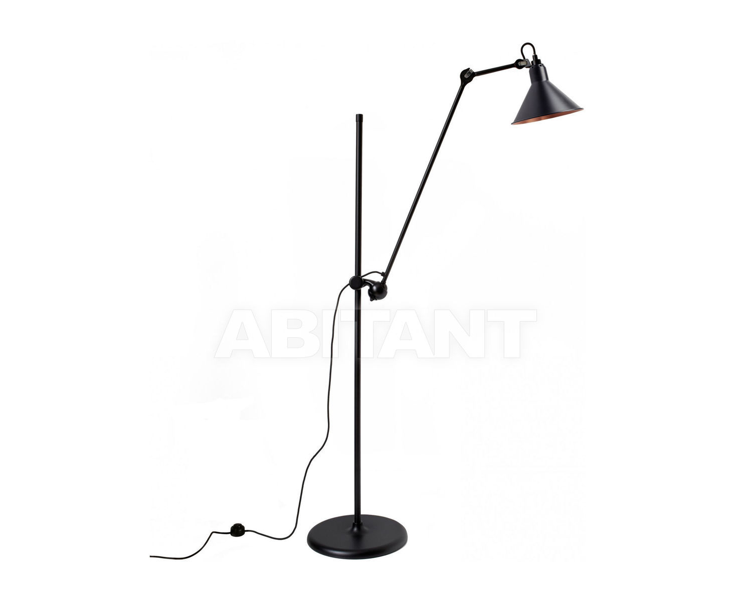 Купить Лампа напольная La Lampe Gras by DCW éditions GRAS LAMPS 215 L BL-BL-COP