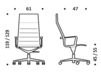 Схема Кресло ICF Office 2015 1963263 510 Современный / Скандинавский / Модерн