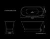 Схема Ванна Copper Bulle Hurlingham Bath Company  2015 Copper Bulle Nickel Лофт / Фьюжн / Винтаж / Ретро