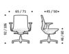 Схема Кресло ICF Office 2015 25906333 30G Современный / Скандинавский / Модерн