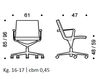 Схема Кресло ICF Office 2015 1973093 30L Современный / Скандинавский / Модерн