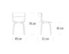 Схема Стул Thonet 2015 404 3 Современный / Скандинавский / Модерн