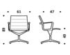 Схема Кресло ICF Office 2015 1963089 917 Современный / Скандинавский / Модерн