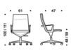 Схема Кресло ICF Office 2015 1973169 98A Современный / Скандинавский / Модерн