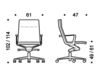 Схема Кресло ICF Office 2015 1973173 362 Современный / Скандинавский / Модерн